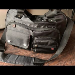 Fisher Price Black Diaper Bag